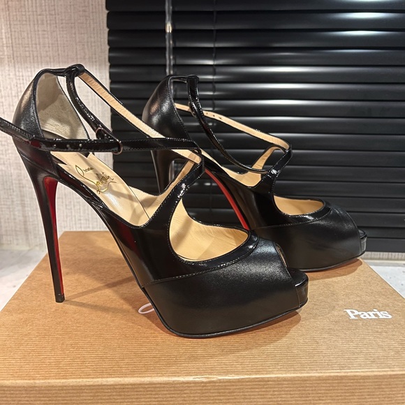 Christian Louboutin Mira Bella 120mm black platform heels, brand new - Picture 11 of 11